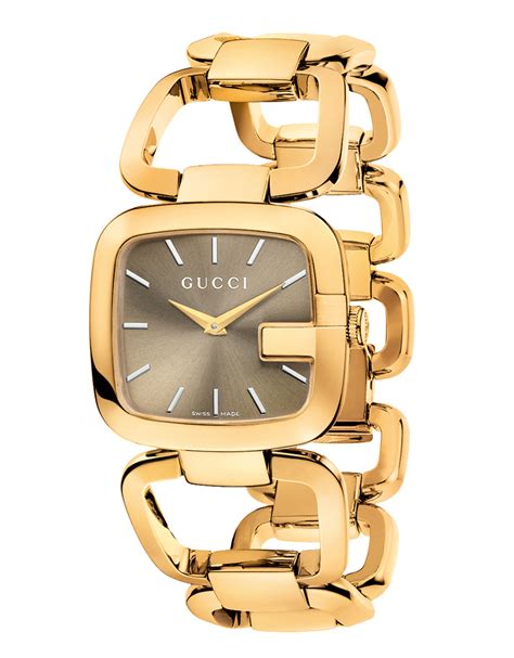 gucci square bangle watch